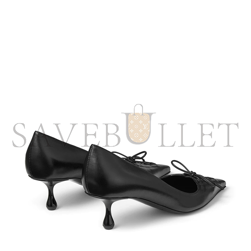 Ji*y Ch* scarlett 50 black nappa leather pumps scarlett50nap